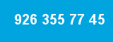 926 355 77 45 926 355 77 45